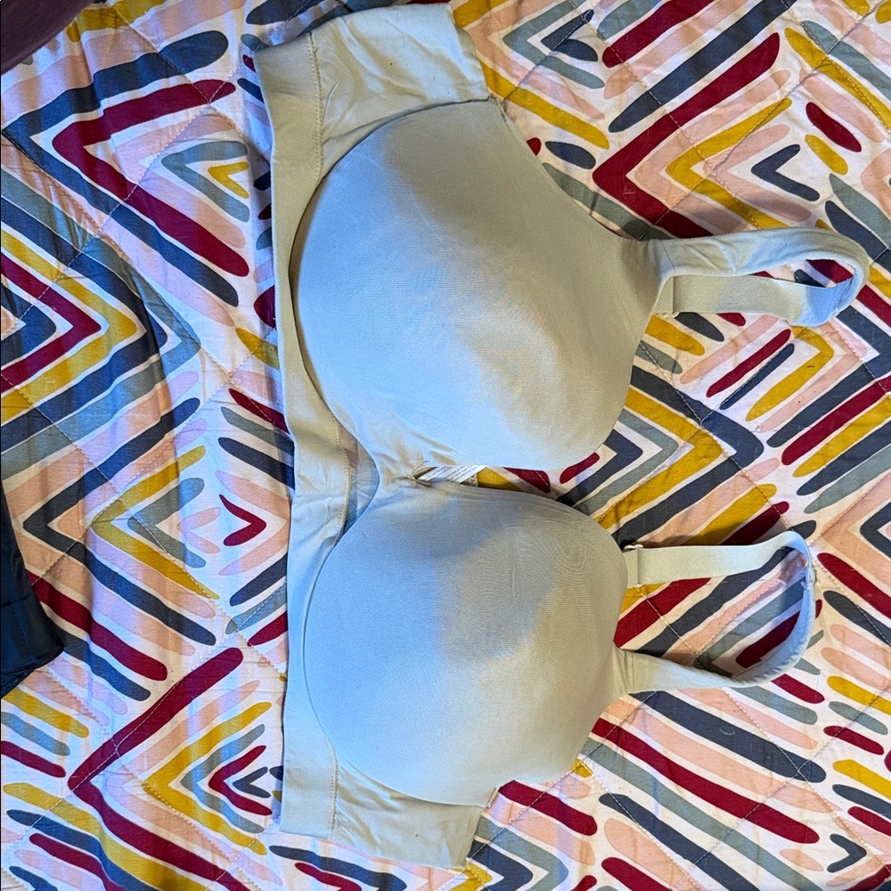 Cacique Cream Full-Coverage Bra